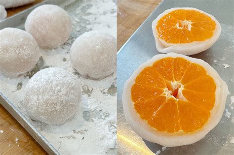 Mikan(Mandarin orange) Daifuku Making Experience - FIEJA