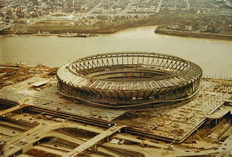 Riverfront Stadium - history, photos and more of the Cincinnati Reds former ballpark