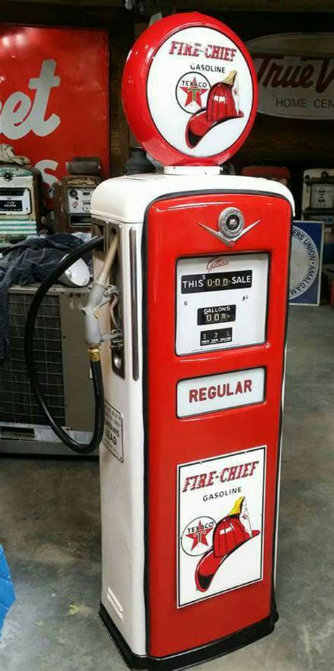 Texaco Fire Chief Gas Pump | Vintage gas pumps, Gas pumps, Old gas pumps