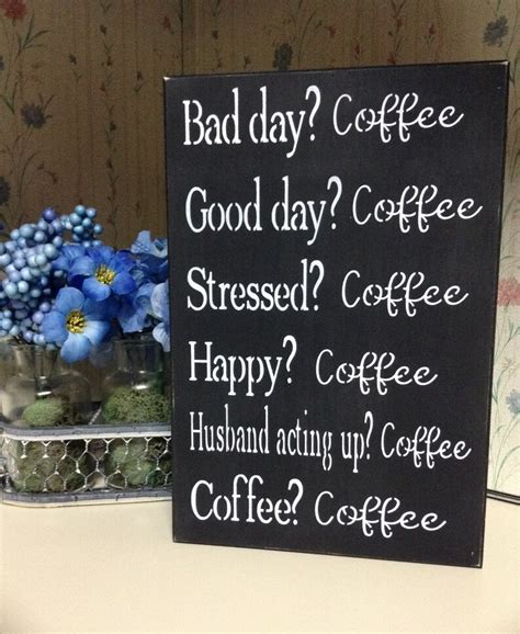 Wood Coffee Sign Funny Signs for Kitchen Funny Gifts for | Etsy