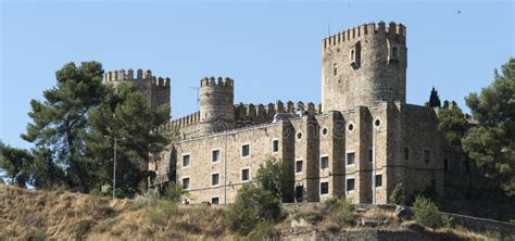 Toledo Spain: castle stock photo. Image of ancient, outdoor - 89577914