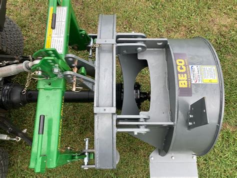 Beco PTO stump grinder for compact tractors