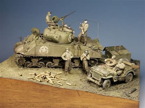 Sherman Tank Model Dioramas | Images and Photos finder