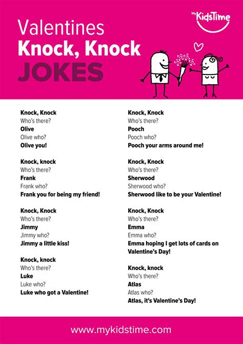 Kids Will Love These Hilarious Valentine Knock Knock Jokes!