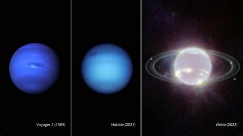 Neptune and rings shine in photos from new space telescope | Courthouse News Service