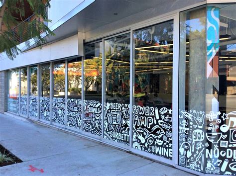 Custom Window Graphics for Store Front