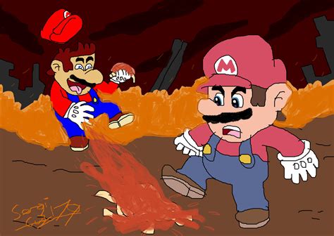 Mario vs SMG4 Mario by sergi1995 on DeviantArt