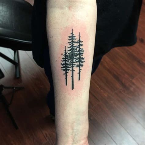 Top 75+ Best Tree Silhouette Tattoo Ideas - [2021 Inspiration Guide]