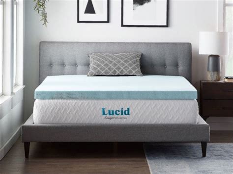 Lucid Gel & Memory Foam Infused Mattress Toppers from $62.86 Shipped (Regularly $125) | Hip2Save