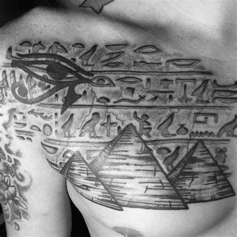 30 Hieroglyphics Tattoo Designs For Men - Ancient Egyptian Ink Ideas | Hieroglyphics tattoo ...