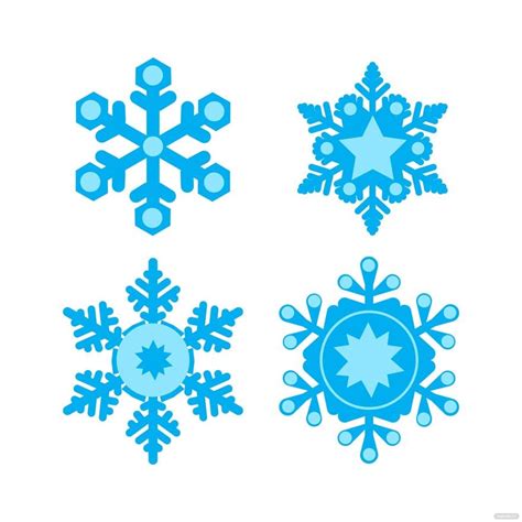 Doodle Snowflake Vector in Illustrator, SVG, JPG, EPS, PNG - Download | Template.net