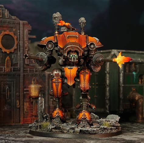 Armiger firing enemies! : r/Warhammer40k