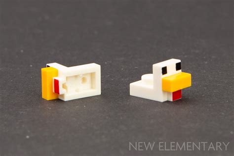 LEGO® Minecraft animals: Silverfish and Chicken | New Elementary: LEGO® parts, sets and techniques