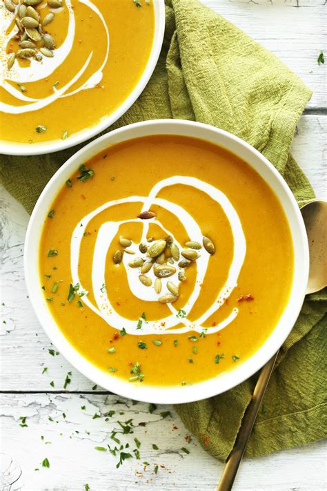 Curried Butternut Squash Soup | Minimalist Baker Recipes