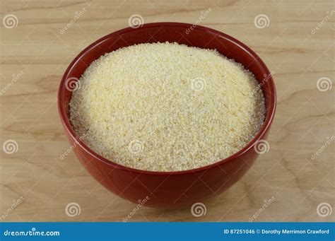 Hominy grits in bowl stock photo. Image of natural, healthy - 87251046