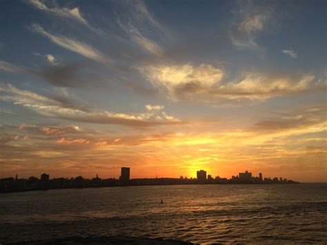 Cuba-sunset-havana - Ladies, Let's Go Fishing