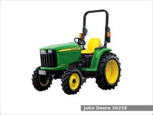 John Deere 3025E utility tractor: review and specs - Tractor Specs