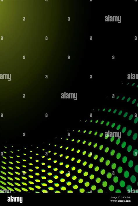 green abstract wave Stock Photo - Alamy