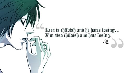 Death Note - L Lawliet, Quote by AnaDaniee on DeviantArt