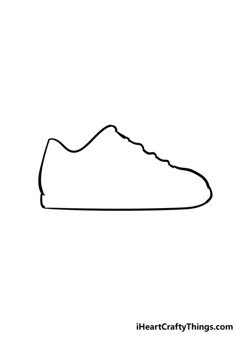 Easy to Draw Shoe Easy to Draw Tennis Shoe - Milton Cartand