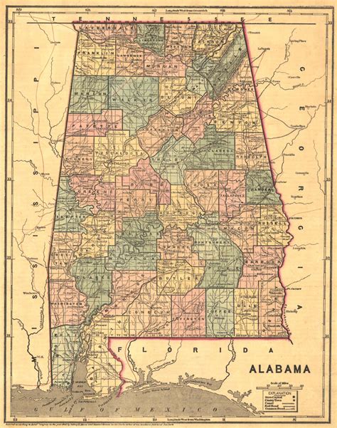 File:1848 Map of Alabama counties.jpeg - Wikimedia Commons