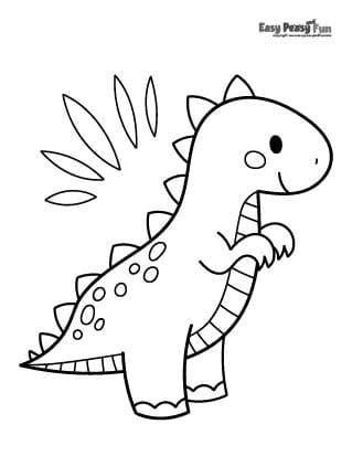 Dinosaur Coloring Pages - 30 Printable Sheets (2022)