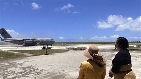 The first aid flight arrived in Tonga after a five-day cut off due to eruption | MPR News