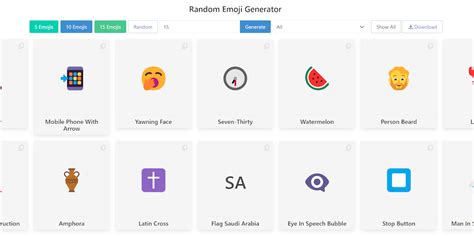 Random Emoji Generator - Product Information, Latest Updates, and Reviews 2024 | Product Hunt