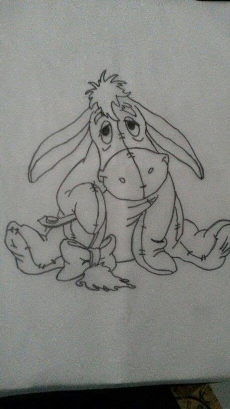 Eeyore | Sketches, Drawings, Flower sketches