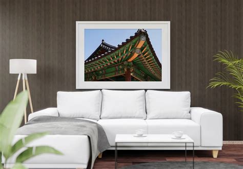 South Korean Traditional Architecture in Seoul in Autumn. - Etsy