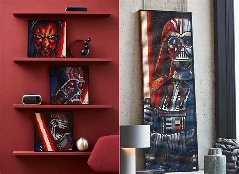 LEGO Art Sets Let You Build Masterpieces for Your Wall, Iron Man and Darth Vader Included ...