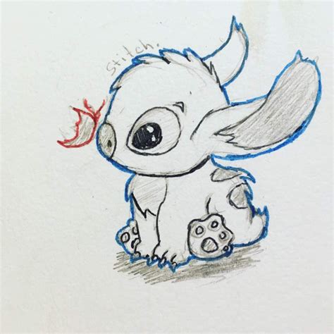 Cute Stitch Drawings at PaintingValley.com | Explore collection of Cute Stitch Drawings