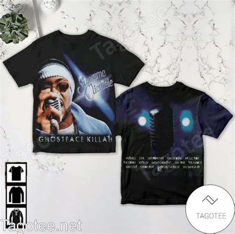 Ghostface Killah Supreme Clientele Album Cover Shirt - Tagotee