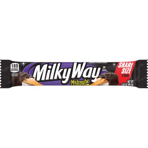 MILKY WAY Midnight Dark Chocolate Single Candy Bar, 1.76 oz | MILKY WAY®