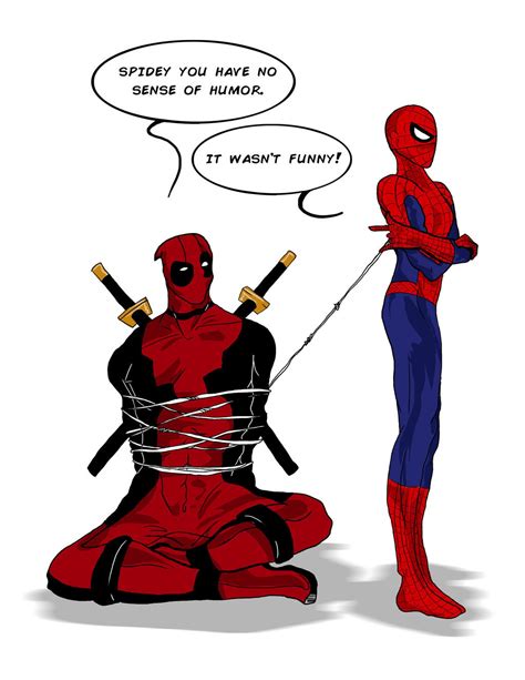 Spiderman and Deadpool Wallpaper - WallpaperSafari