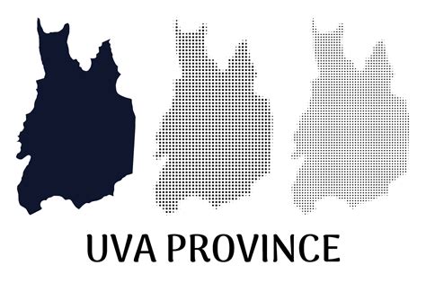 Uva Province Map Vector Download - Frebers