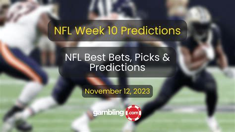 NFL Week 10 Picks, Odds & NFL Predictions for All Week 10 Games