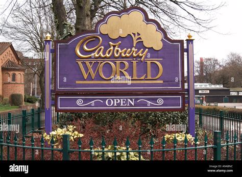 Cadbury World Bournville Birmingham UK Stock Photo - Alamy