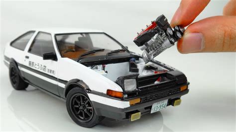 Initial D Toyota AE86 Trueno 1/24 Scale Replica Model Car, 51% OFF