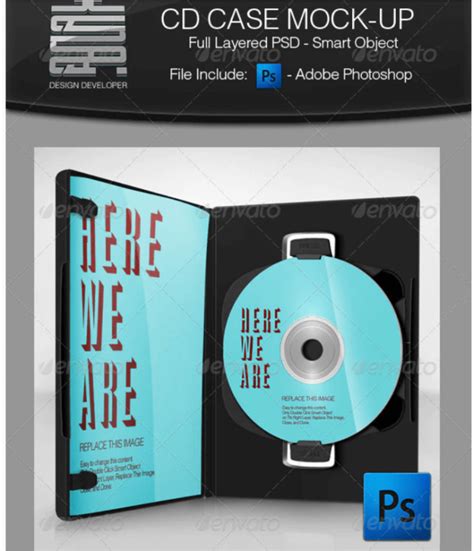 22+ Best FREE DVD Case Mockup PSD Templates - Mockup Den