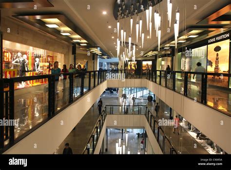 Greenbelt 5 shopping mall in Makati, Manila, Makati City, Manila, Luzon Island, Philippines ...