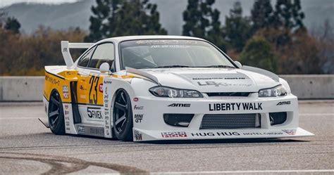 Check Out Liberty Walk's Four-Rotor Twin-Turbo S15 Silvia Drift Car