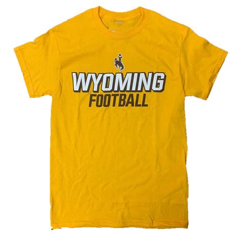 Football Apparel - University of Wyoming | Brown and Gold Outlet