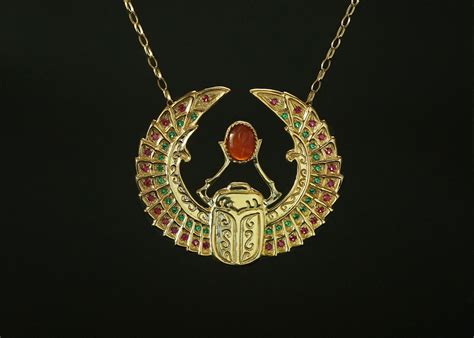 Egyptian Scarab Amulet - ANCIENT TRADITION JEWELRY