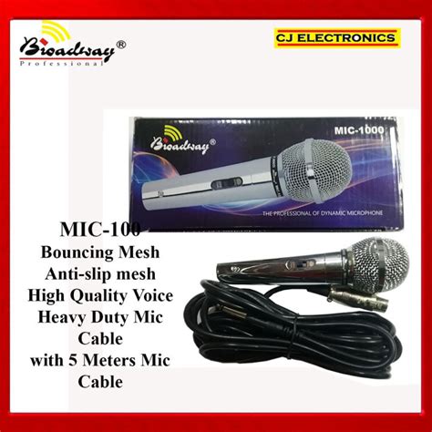 Hyper-Cardioid Dynamic Microphone MIC-1000 | Lazada PH