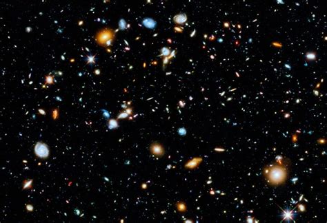 Hubble Ultra Deep Field Hi Gloss Space Poster Fine Art Print | Hubble ...