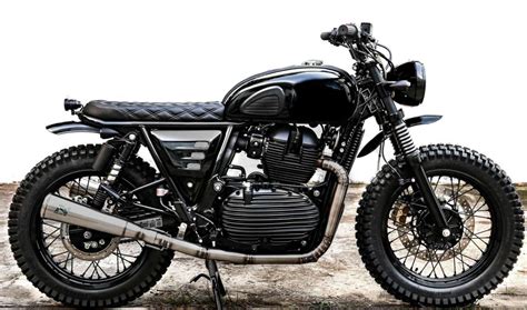 This Royal Enfield 650 Scrambler Project Is A Custom-Built Beauty