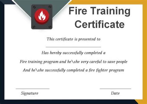 Fire Safety Certificate: 10+ Safety Certificate Templates - Template Sumo | Fire extinguisher ...