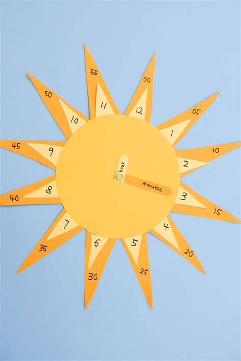 DIY SUN CLOCK - hello, Wonderful