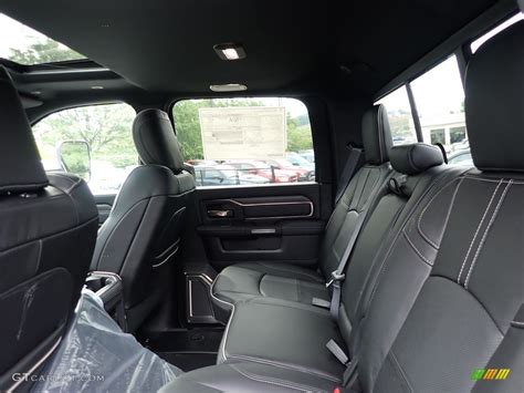 Black Interior 2020 Ram 2500 Limited Crew Cab 4x4 Photo #139060155 | GTCarLot.com